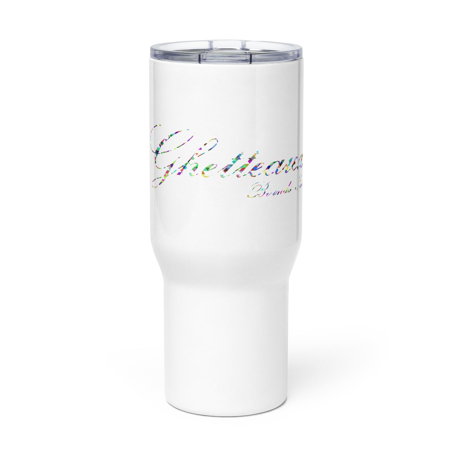 Classic Ghetteaux in PrisimMulti Travel Mug w/ handle