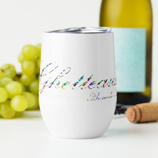 Classic Ghetteaux in PrismMulti - Deluxe Wine Tumbler