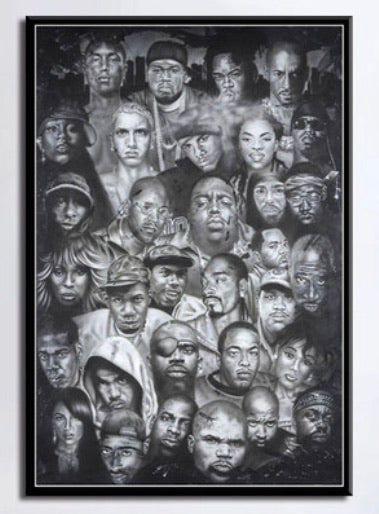 Notable HipHop Figures in Print